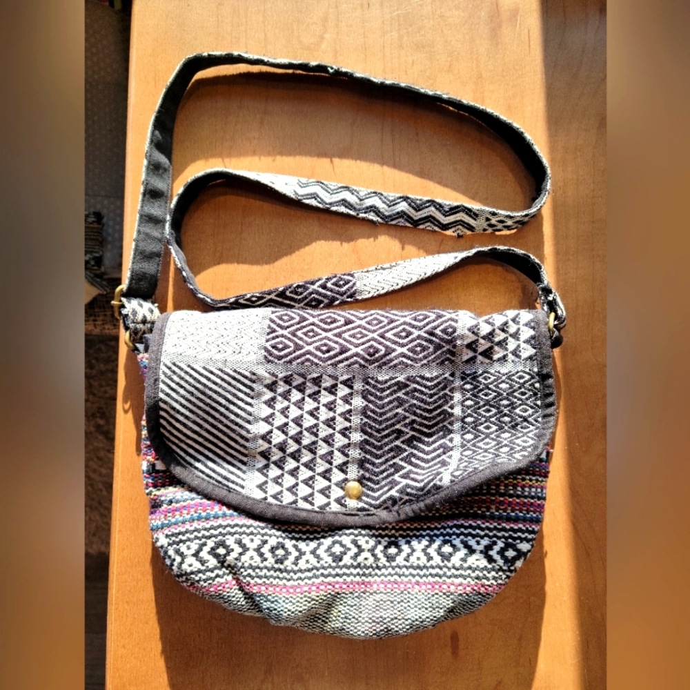 No Boundaries Adjustable Colorful Boho Crossbody Handbag